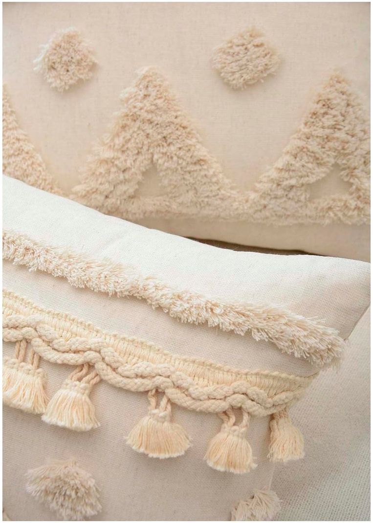 Set Piecera Boho 70 X 210 + 2 fundas de cojin mod06-1