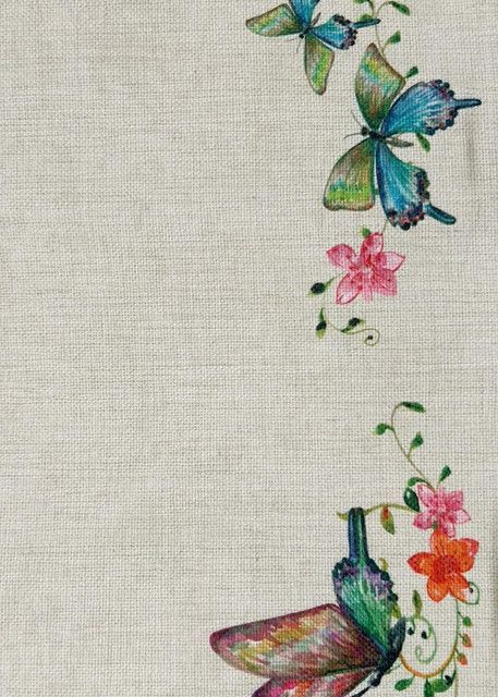 SET 6 Individuales de Lino 35x45 Tela Repelente al agua y Antimanchas mod10-2