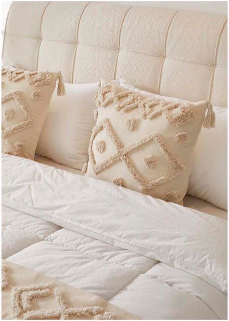 Set Piecera Boho 70 X 210 + 2 fundas de cojin mod08-2