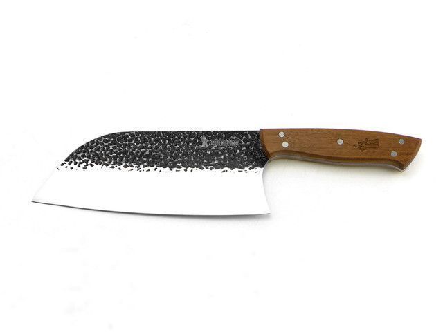 MACHETE 8" PANGUIPULLI BLACK CON FUNDA DE CUERO NEGRA-1
