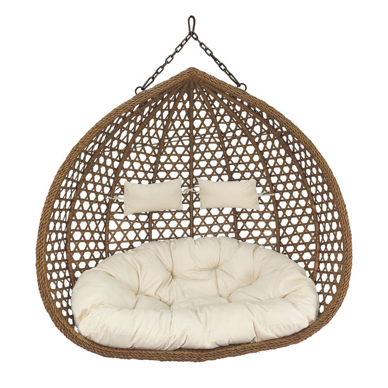 Silla Colgante Hawái XL Caramelo (Sin Estructura)-0