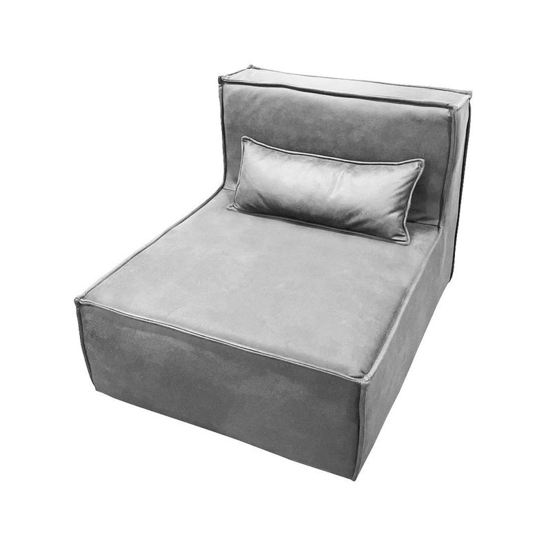Sofá Modular Sídney Gris 5 Cuerpos-3