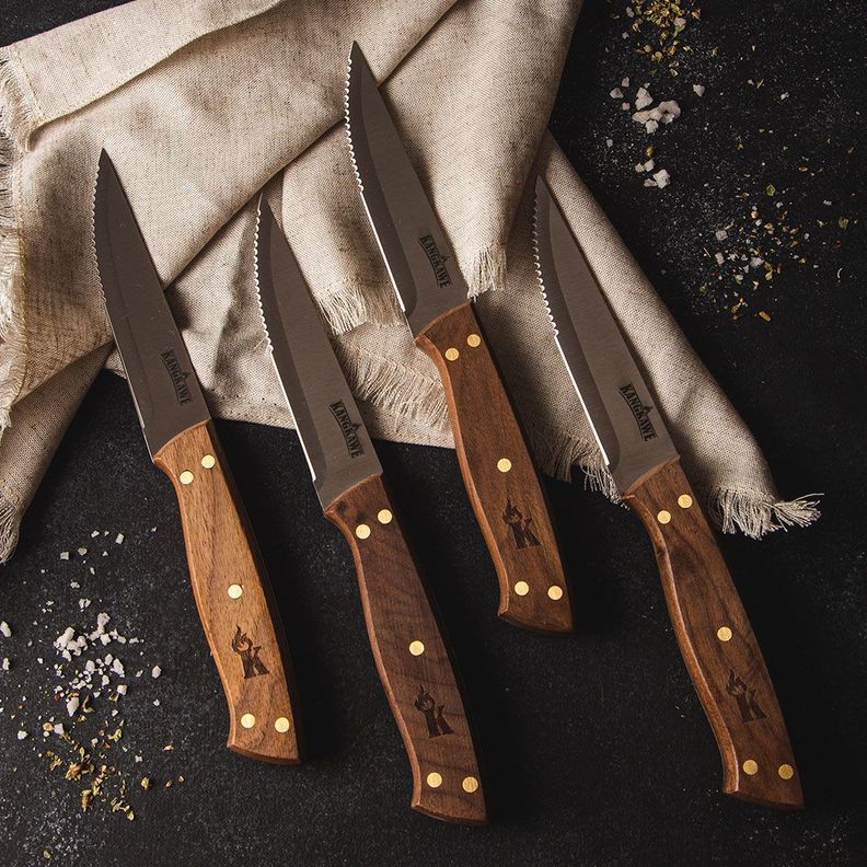 SET DE 4 CUCHILLOS DE 5" PARA ASADO-2