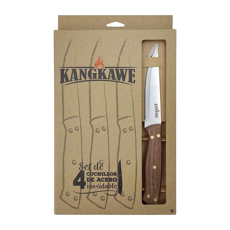 SET DE 4 CUCHILLOS DE 5" PARA ASADO-4