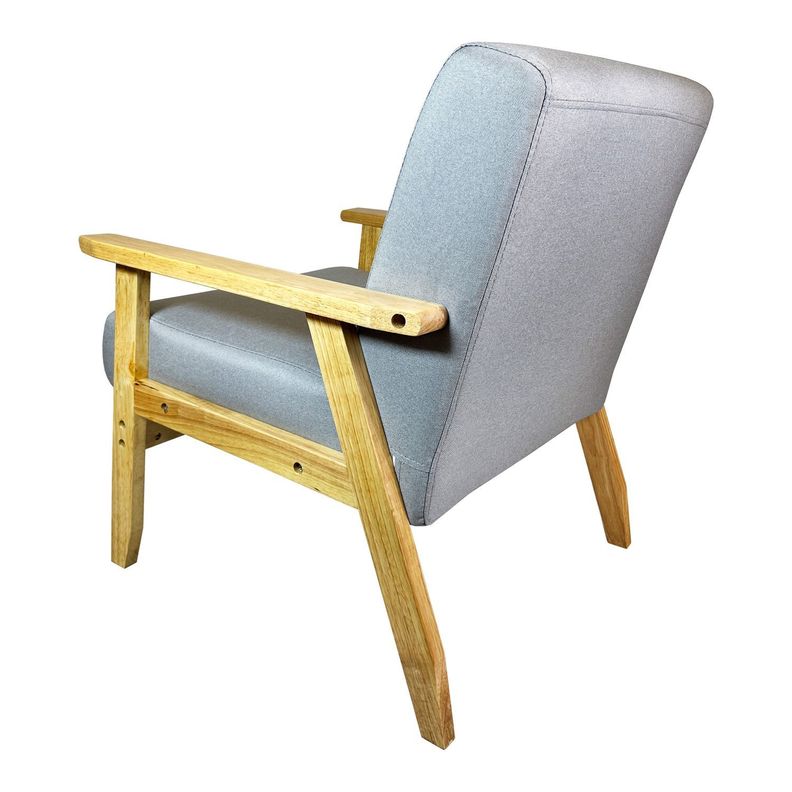 Set Poltronas + Mesa Nature Gris-3