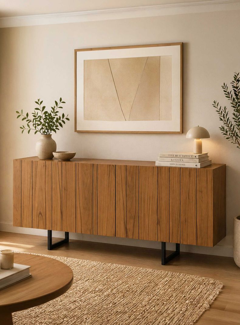 Buffet Rustico 180x40x76 cm Cafe [ 200 ]