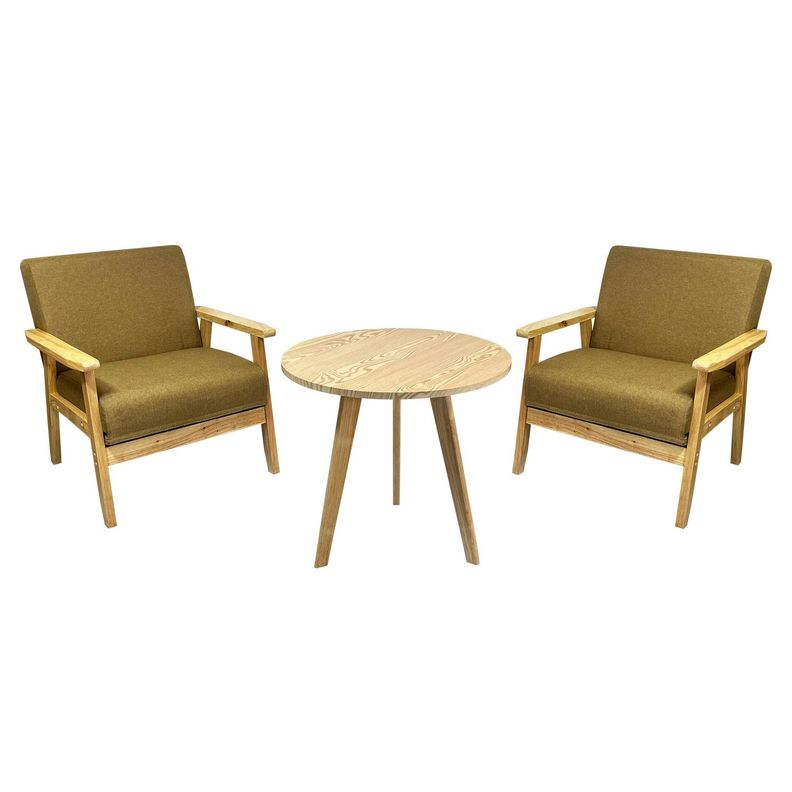 Set Poltronas + Mesa Nature Café-0