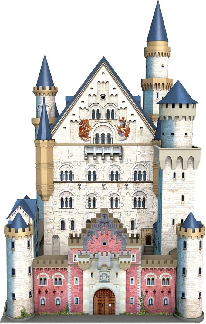 Puzzle 3D El castillo de Neuschwanstein-1