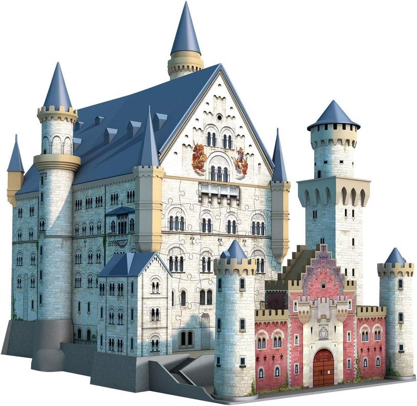 Puzzle 3D El castillo de Neuschwanstein-2