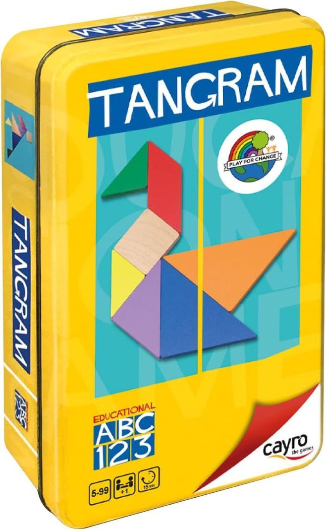 Tangram - Caja de Metal-0