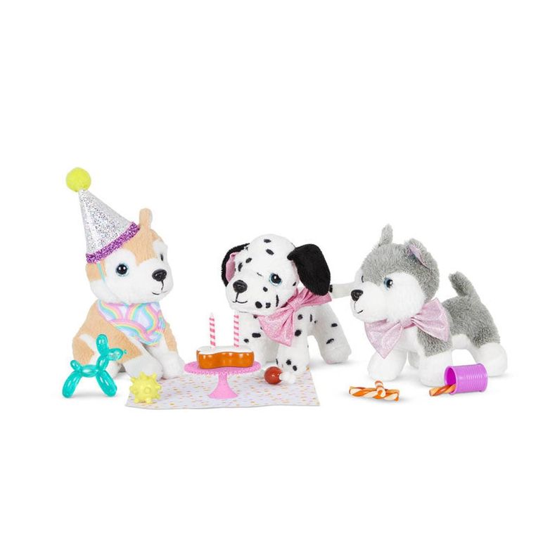 Set cumpleanos de mascotas Rosado 20