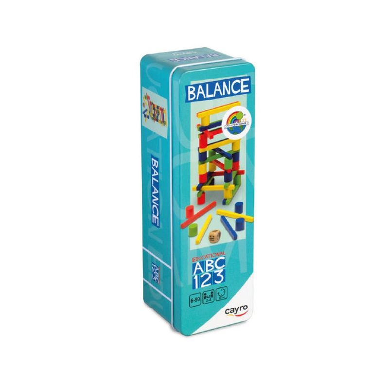 Balance caja metal Azul 20