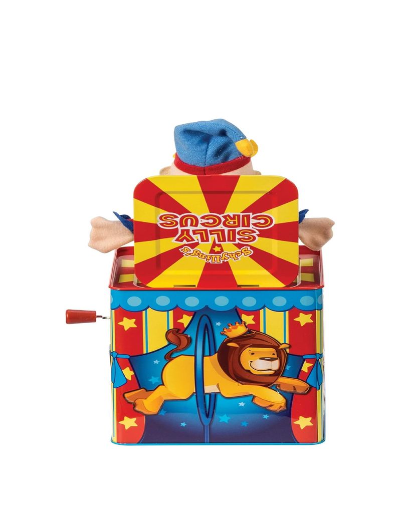 Caja musical - Payaso de circo-2