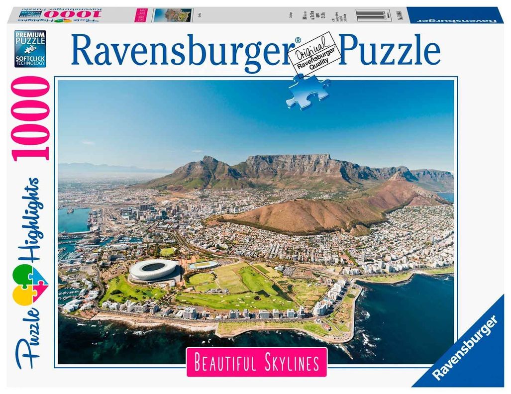 Puzzle Ciudad del Cabo - 1000 piezas-0