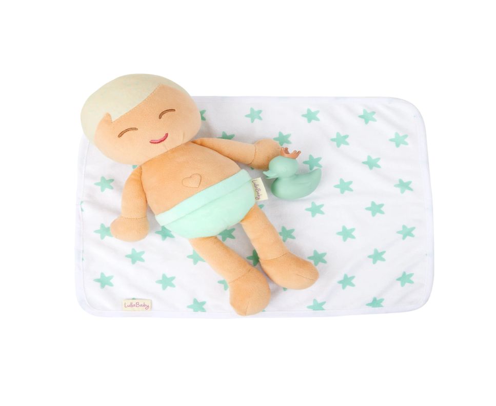 Peluche de baño niño con accesorio-0