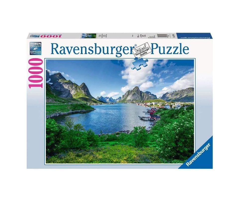 Puzzle Bahía Lofoten - 1000 piezas-0
