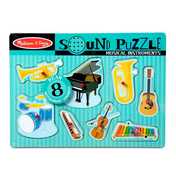 Puzzle con sonido - Instrumentos musicales-1
