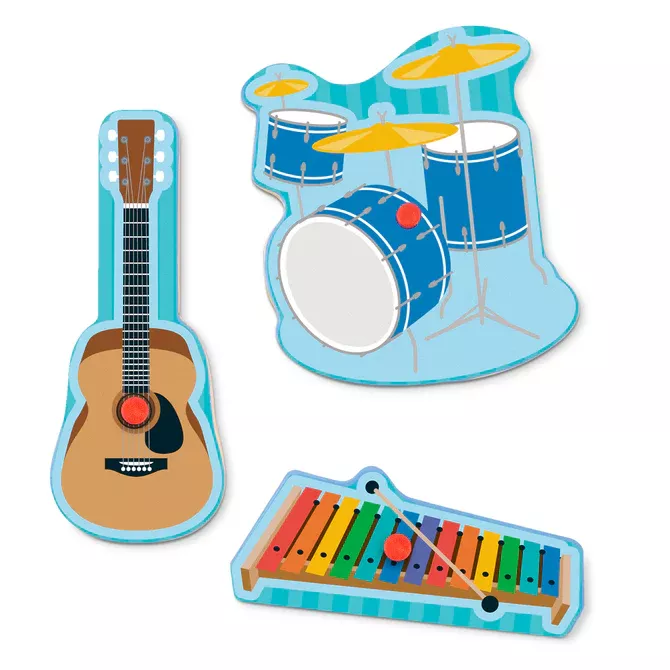 Puzzle con sonido - Instrumentos musicales-2
