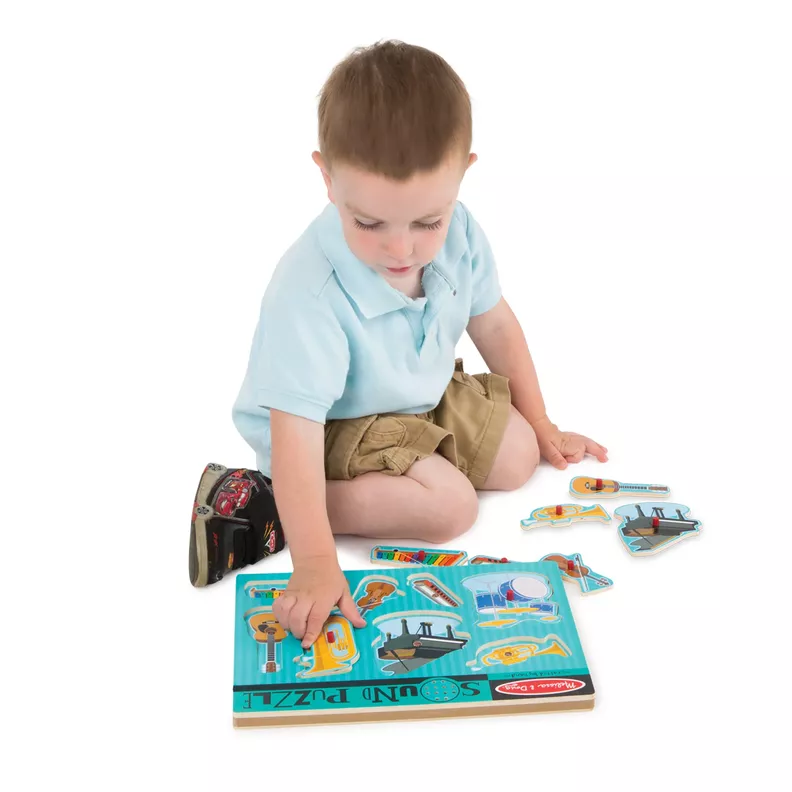 Puzzle con sonido - Instrumentos musicales-3