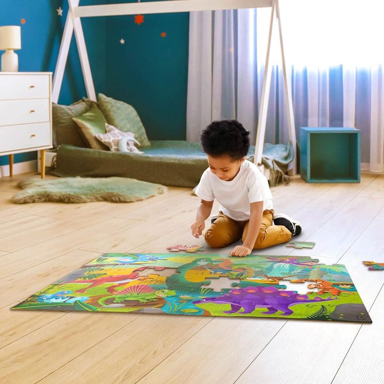 Puzzle de suelo - Dinosaurio-3