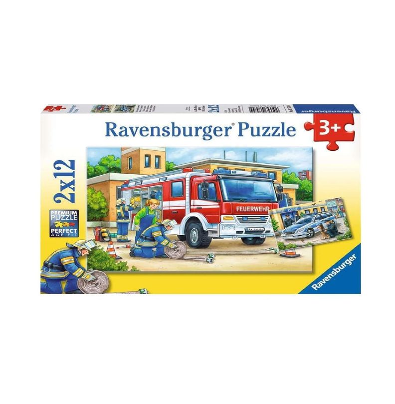 Puzzle Policía y Bombero - 2x12-0