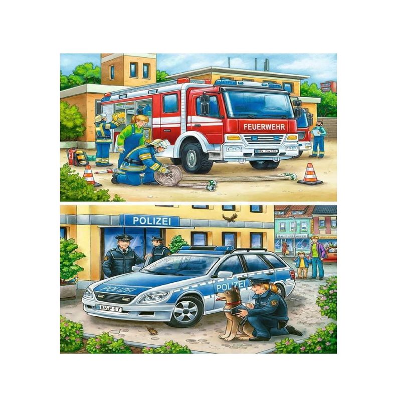 Puzzle Policía y Bombero - 2x12-2