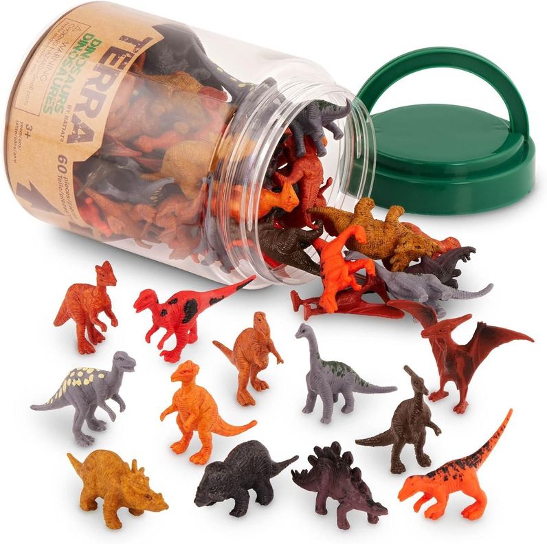 Set Dinosaurios - 60 piezas Verde 17
