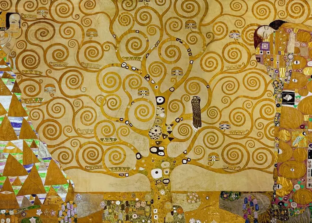Puzzle Gustav. Klimt - Árbol de la Vida 1000p-1
