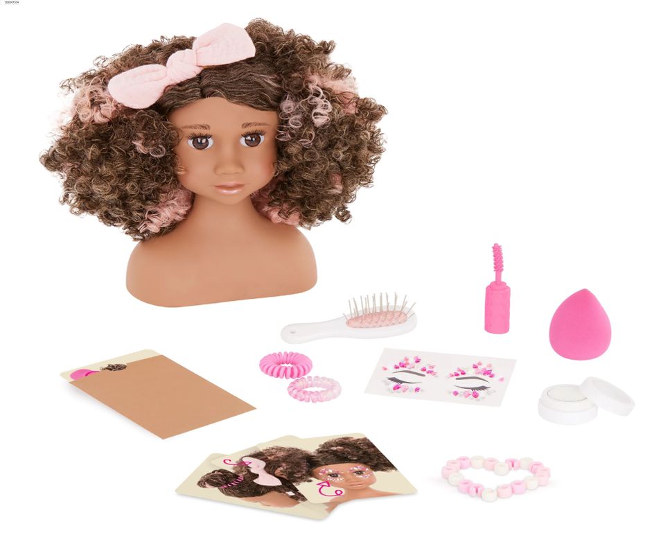Muñeca busto para peinar-0