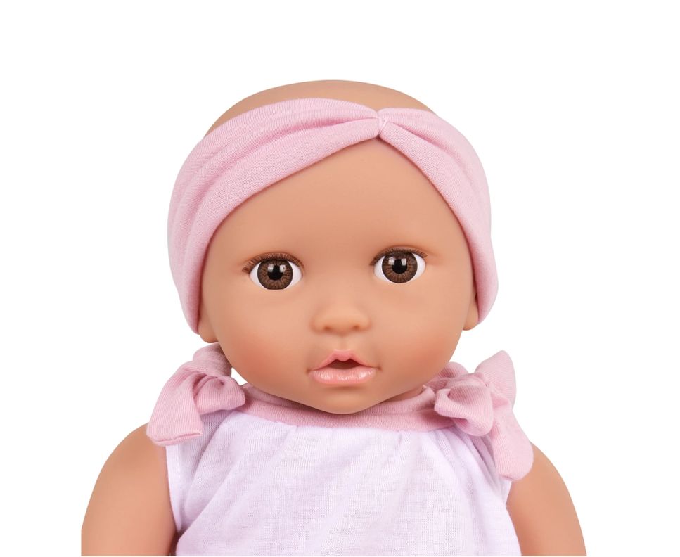 Muñeca con 2 tenidas y cintillo-2