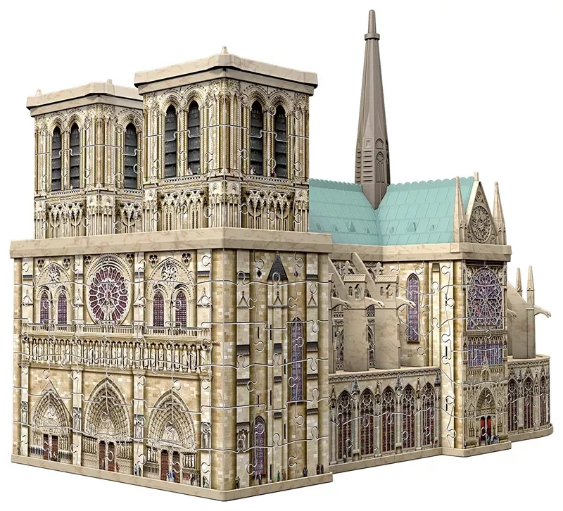 Puzzle 3D Notre Dame-0