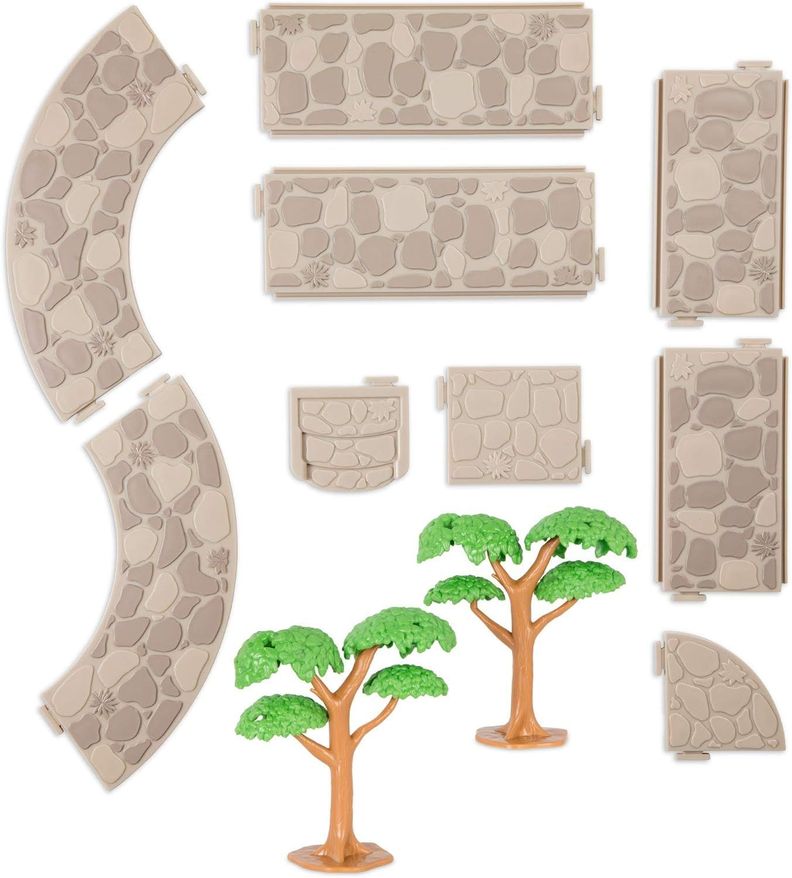 Playset camino y árboles-0