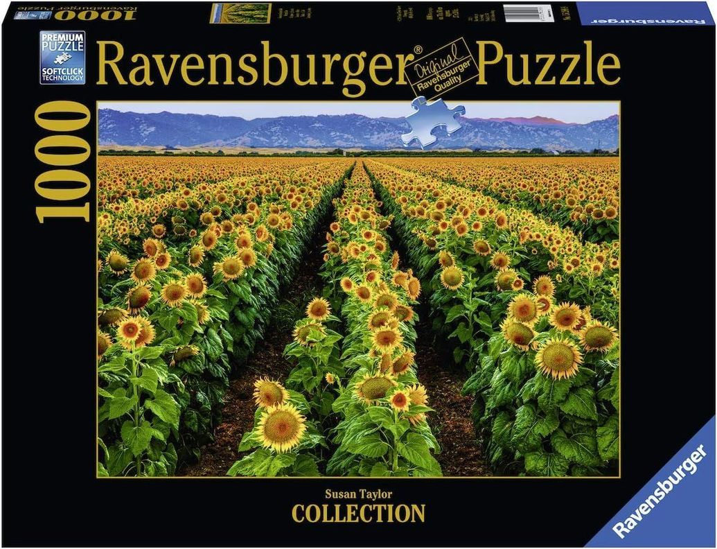 Puzzle Campo de girasoles - 1000 piezas-0
