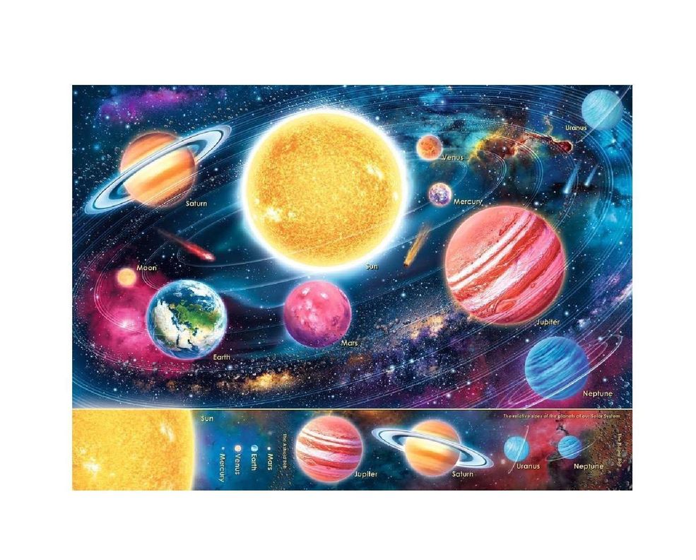 Puzzle Nuestro sistema Solar 300p-1