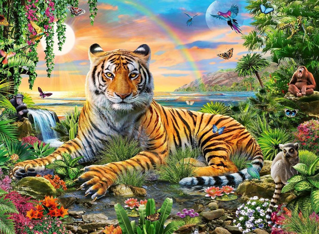 Puzzle XXL Tigre - 300 piezas-2