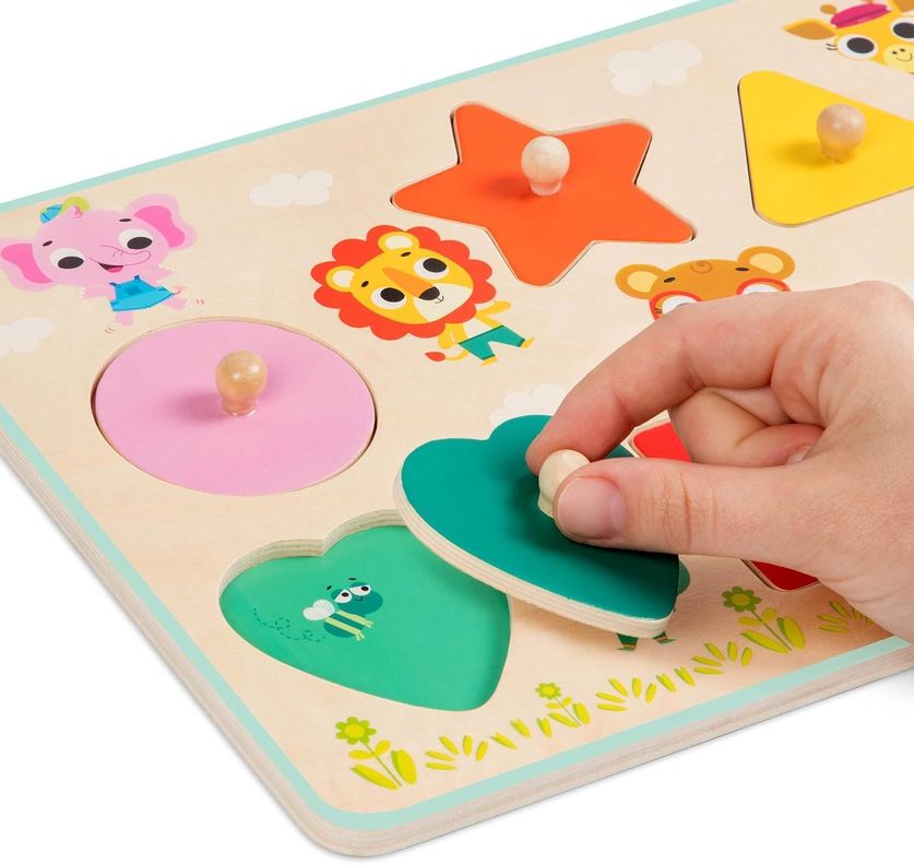 Puzzle de madera con tomador-0