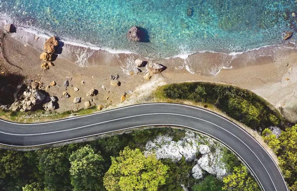 Puzzle Carretera de playa - 200 piezas-1