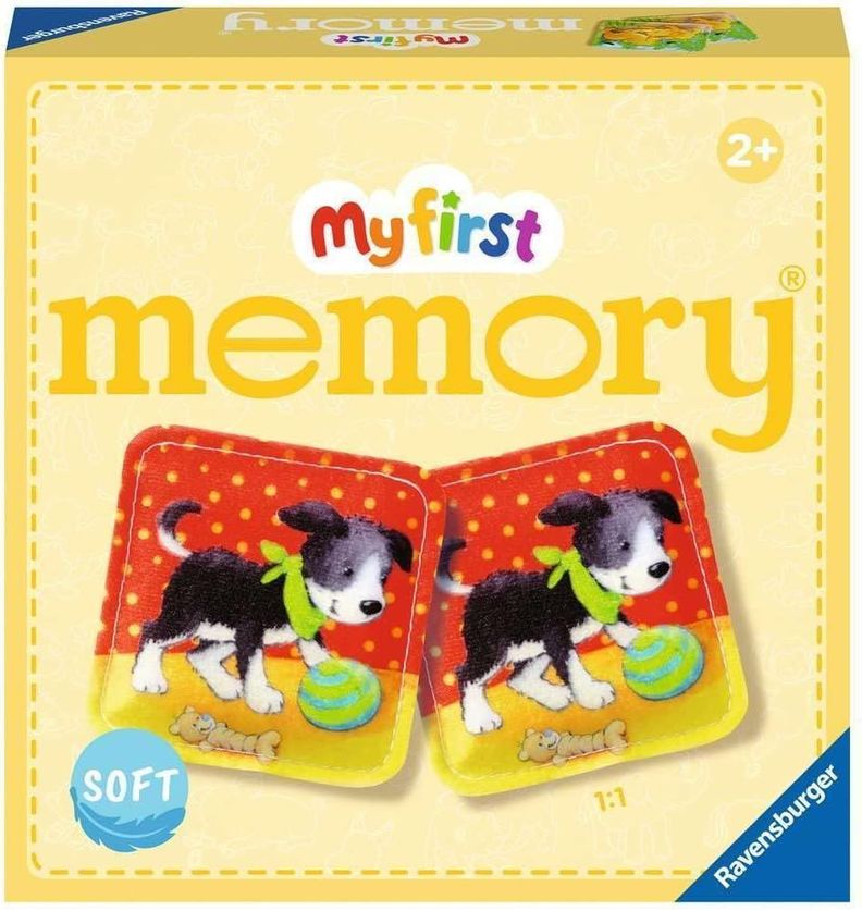Juego memoria textil mis primeros animales 24 piezas-0