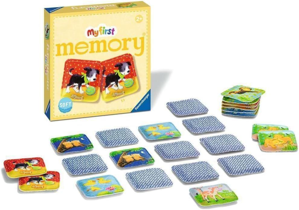 Juego memoria textil mis primeros animales 24 piezas-1