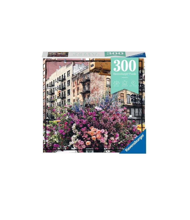 Puzzle Flores en Nueva York - 300 piezas-0