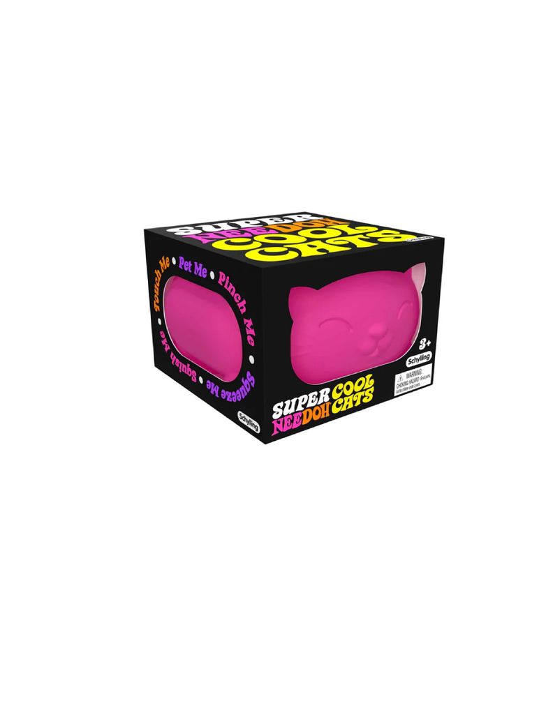 Super Cool Cat Nee Doh Gigante - Juguete squishy sensorial antiestress-3