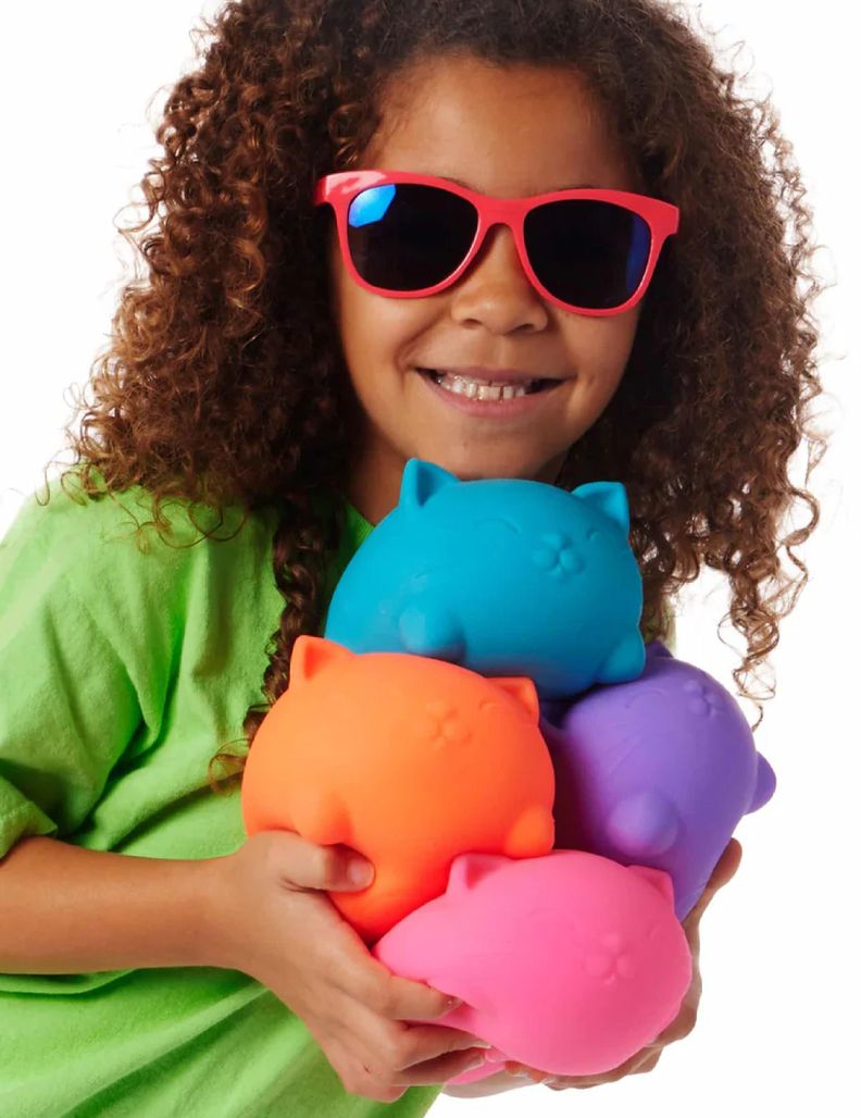 Super Cool Cat Nee Doh Gigante - Juguete squishy sensorial antiestress-4