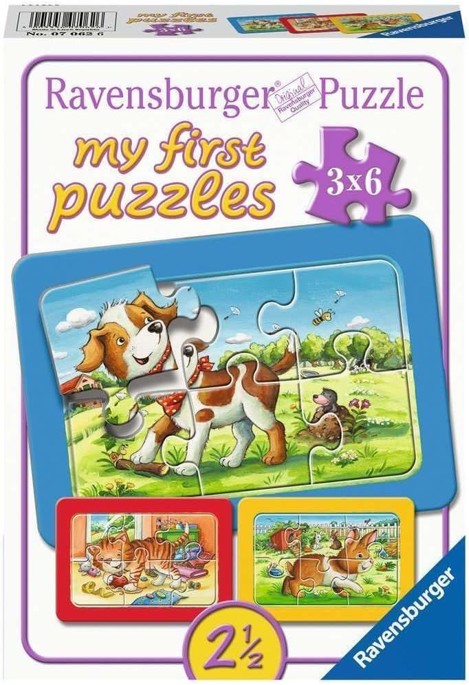 Mi primer puzzle - Animales amigables-0