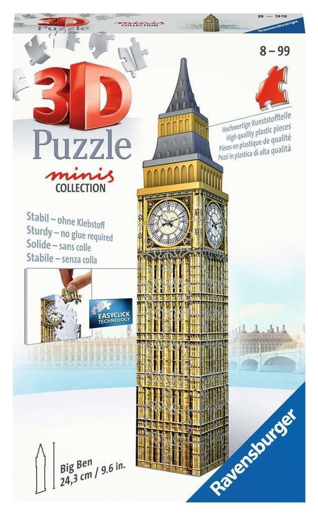 Puzzle 3D Big Ben-0