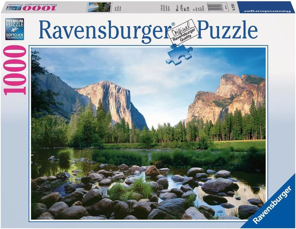 Puzzle Valle Yosemite - 1000 piezas-0