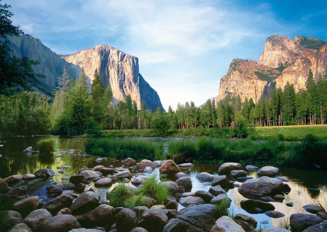 Puzzle Valle Yosemite - 1000 piezas-1