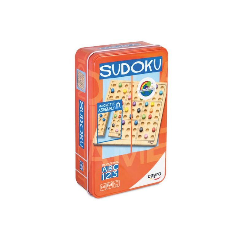 Sudoku caja metal Naranjo 20