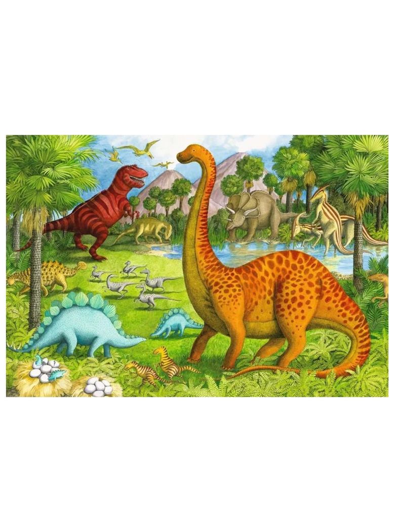 Puzzle suelo - Dinosaurios-1