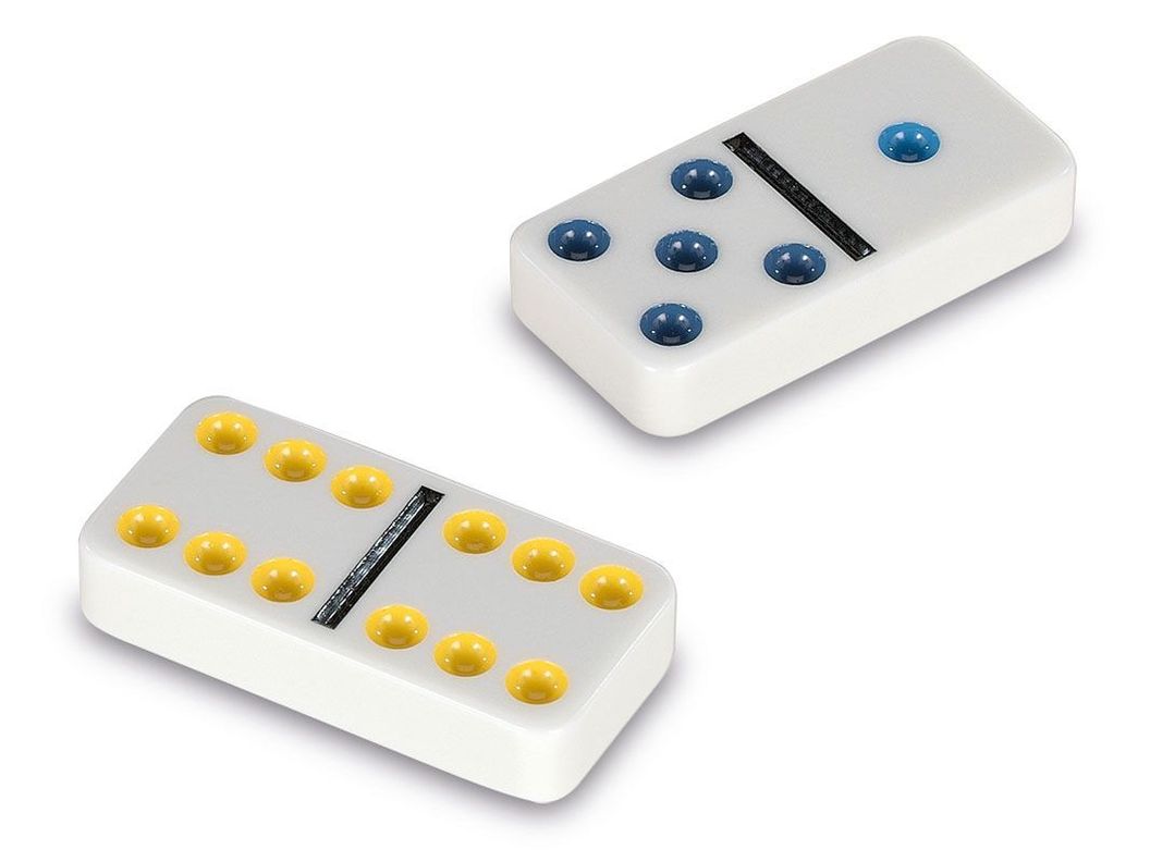 Domino Doble 6 Puntos Color-1