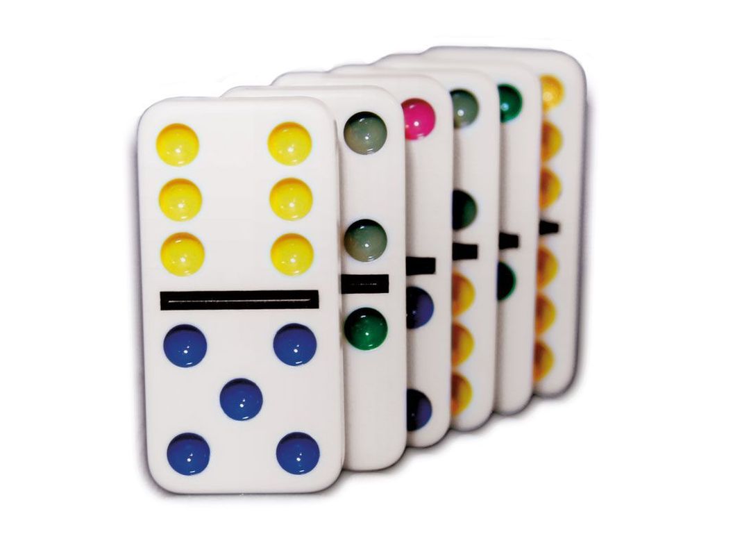 Domino Doble 6 Puntos Color-2